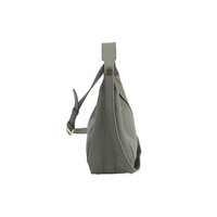 Sac à bandoulière en cuir véritable souple pour femme, style hobo minimaliste, idéal pour le quotidien et le travail, vente en gros sur mesure