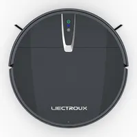 Liectroux en ekonomik robotlu süpürge V3S Pro 3 in 1, WiFi uygulaması kontrolü, harita navigasyon, akıllı bellek, ayarlanabilir emiş