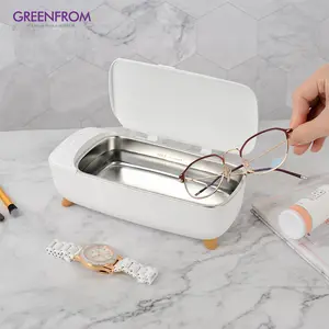 Mini Jewelry Cleaner Small Ultrasonic Cleaning Machine Ultrasonic Cleaner For Eyeglasses Rings Necklaces