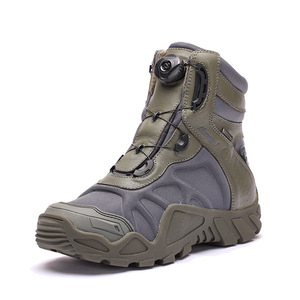 Hanagal OBM ODM, fabrication sur mesure en gros <span class=keywords><strong>de</strong></span> chaussures <span class=keywords><strong>de</strong></span> chasse imperméables à laçage rapide, bottes <span class=keywords><strong>de</strong></span> <span class=keywords><strong>randonnée</strong></span> - Product Image 1