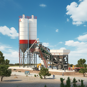 Planta de Concreto Prefabricado Móvil Pequeña de 150M3/H con Línea de Producción, Bomba, Motor, Caja de Cambios, PLC y Rodamientos en Venta - Product Image 3