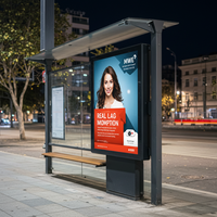 Mini Pantalla LED de 65 Pulgadas IP65 para Exteriores, Máquina de Publicidad Digital, Resistente al Agua y a Explosiones, Gestión Remota CMS, Tienda Minorista