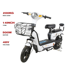 Vélo électrique 14 pouces 500w 48v acier 12ah batterie <span class=keywords><strong>lacd</strong></span> cyclomoteur vélo électrique - Product Image 1