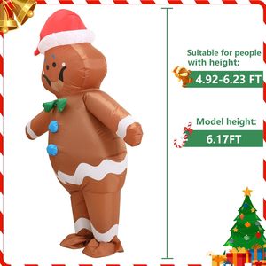 <span class=keywords><strong>Costume</strong></span> Gonfiabile di <span class=keywords><strong>Babbo</strong></span> <span class=keywords><strong>Natale</strong></span> per Adulti, <span class=keywords><strong>Costume</strong></span> Natalizio Gonfiabile per Eventi Festivi, Spettacoli Teatrali e Attività Promozionali - Product Image 3