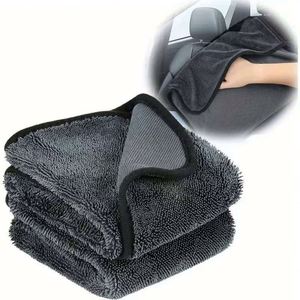 Serviette en microfibre tissée ultra-fine à séchage rapide, personnalisable en taille et poids, pour le detailing automobile, lavable en machine - Product Image 1