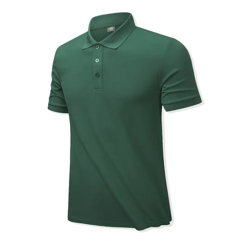 Polo de golf respirant à manches courtes avec logo personnalisé vêtements de golf d'été à séchage rapide