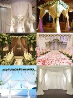 RK spécial tuyau et drapé réglable/mariage mandap tuyau et drapé/tuyau et drapé mandap rond pour mariage