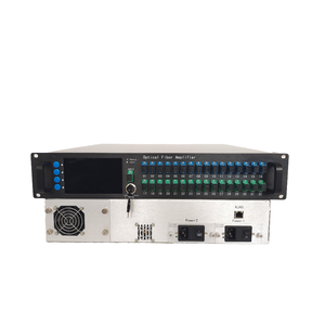 新型触摸屏，带关键网络管理高功率edfa 16端口22dbm，带WDM光纤1550nm光放大器 - Product Image 1