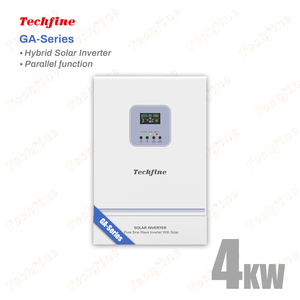 เครื่องแปลงไฟไฮบริดแบบออฟกริด 4 กิโลวัตต์ ความถี่สูง รองรับแผงโซลาร์เซลล์หลากหลายชนิด พร้อมหน้าจอสีสัมผัส GA-4024SMH 4000W - Product Image 3