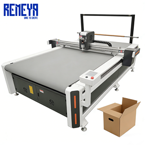REMEYA Carton Advertising KT Board Cutting Machine Flatbed CNC <b>Oscillating</b> Knife Cutting Machine - Product Image 2