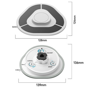 Módulo de fregado y barrido Narwal de 128 mm x 124 mm, reutilizable para uso doméstico - Product Image 1
