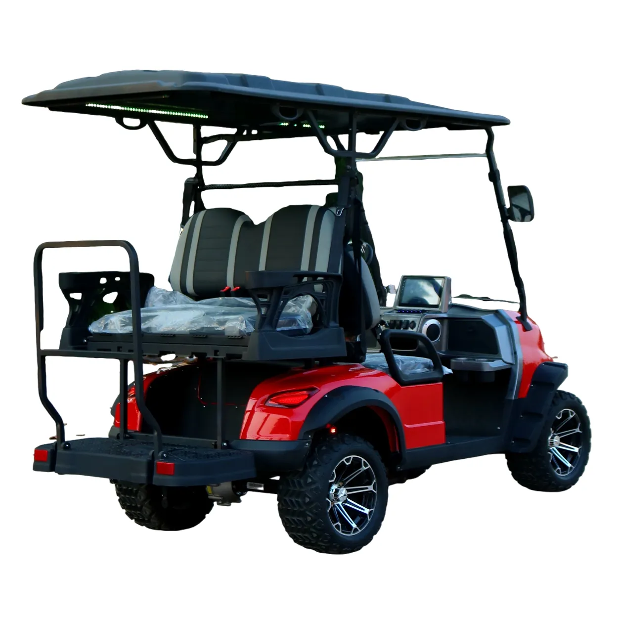 Ultimate Ride 4-Passenger Electric Golf Cart Versátil 48V Lithium Battery Charger Veículo Utilitário para Golfe Necessidades