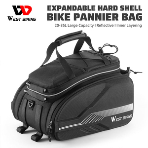WEST BIKING - Alforja Impermeable para Bicicleta, de Gran Capacidad (35L), Multifuncional, para Ciclismo y Motocicleta - Product Image 2