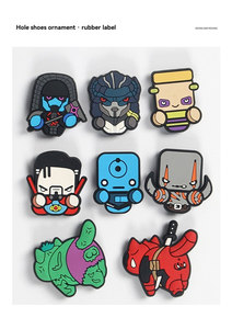 Logo 3D thả đúc PVC nhãn cao su mềm tùy chỉnh Thẻ Hành Lý vật nuôi cung cấp trang trí con dấu Velcro - Product Image 6