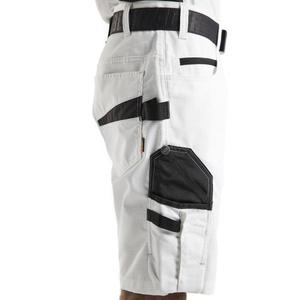 BLAKLADER - 109413301098C58 Pantalones cortos de pintores con estiramiento Blanco/Gris oscuro-PANTALONES DE TRABAJO EAN 7330509748466 PANTALONES CORTOS DE TRABAJO - Product Image 4