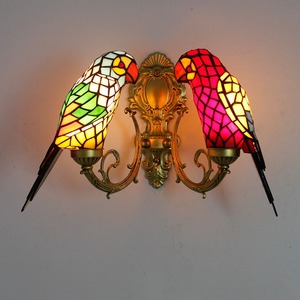 Lámpara de Mesa de Vitral Estilo Tiffany Jiyuanlux, Diseño de Libélula de 12 Pulgadas, <span class=keywords><strong>3</strong></span> Colores, Lámpara de Dormitorio para Iluminación Interior - Product Image 5