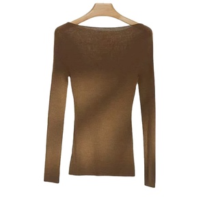 Camiseta <span class=keywords><strong>de</strong></span> Manga Larga para <span class=keywords><strong>Mujer</strong></span>, 100% <span class=keywords><strong>Lana</strong></span> <span class=keywords><strong>Merino</strong></span>, Cuello Redondo, Ajustada, Transpirable, <span class=keywords><strong>de</strong></span> Alta Calidad - Product Image 1