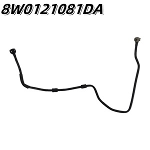 Manguera de Refrigerante para Radiador Audi 8W0122293DL8W0121081DA, Pieza de Repuesto de Plástico Negro, Longitud Estándar - Product Image 4