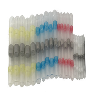 Heat <b>Shrink</b> Tubing Kit 50 Pcs Red Blue Yellow <b>Plastic</b> Electrical Insulation Connector Accessory Box Pack - Product Image 5