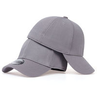 Gorras de Béisbol Lisas al por Mayor, Gorras Trucker Deportivas Elásticas de 6 Paneles, Gorras Personalizadas con Logotipo Bordado, Gorras Ajustadas para Hombre