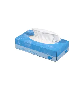 压花面巾纸面盒塑料包装面巾纸韩国500软定制标志面巾纸包装散装