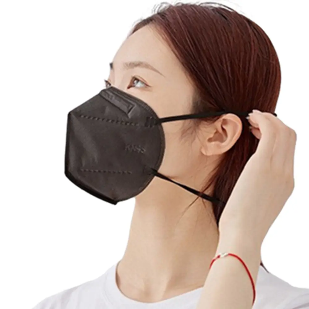 Moda toptan kafa döngü tek kullanımlık toz geçirmez KN95 yüz maskesi tek kullanımlık yüz maskesi