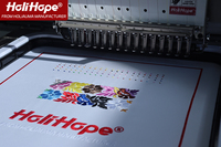 Vente directe usine – Garantie 10 ans pour servomoteurs – Machine à broder Holihope à tête unique 15 aiguilles – Excellent service