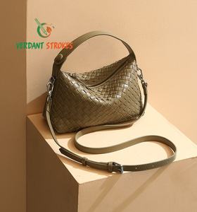 Verdant Strokes.VS-DG014A özel 100% hakiki deri kahverengi Tote kadın çanta <span class=keywords><strong>High</strong></span>-<span class=keywords><strong>end</strong></span> çanta fabrika özel kadın en kaliteli - Product Image 1