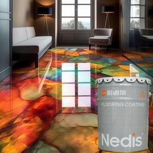 Pintura Epoxi Plana para Gimnasios, Acabado Mate Impermeable, Resistente a Químicos, Grado Comercial, para Fábricas de Baterías - Product Image 4