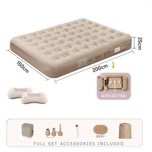 Colchón Inflable de Camping Económico de Fábrica, Cama de Aire Impermeable Plegable para Exteriores con Bomba Incorporada - Product Image 2