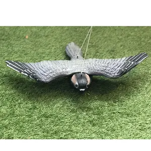 Hawks Pigeon için plastik uçan karga Decoys güvercin caydırıcı yem karga kuşlar uzak tutmak kuş kovucu