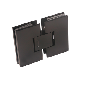 <strong>KEZE</strong> Modern Design Matted Black 360 Degree Glass Door Hinge Hardware Shower Door &amp; Window Hinges - Product Image 4