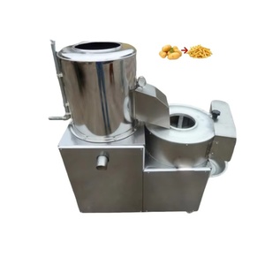 เครื่องปอกผลไม้และผักอัตโนมัติสแตนเลสสำหรับร้านอาหาร เครื่องทำความสะอาดมันฝรั่ง เครื่องขูดมันฝรั่ง เครื่องปอกมันฝรั่ง W - Product Image 4