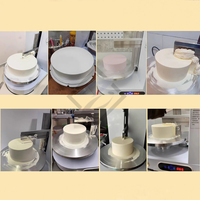 Machine à glacer les gâteaux, machine à décorer les gâteaux, machine à lisser la crème au beurre, machine à étaler la crème