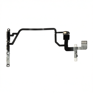 Cable flexible para botón de encendido y volumen lateral con flash para iPhone Xr - Product Image 2