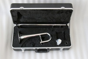 Trombón Soprano Plateado, Cuerpo de Latón, Tono Bb, con Funda de Tela y Caja de Espuma <span class=keywords><strong>en</strong></span> <span class=keywords><strong>Venta</strong></span> - Product Image 6