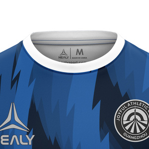 เสื้อยืดฟุตบอลสำหรับผู้ชายเสื้อฟุตบอลผ้ายืดสำหรับผู้ชายเสื้อฟุตบอลทันสมัยออกแบบได้ตามต้องการ - Product Image 3