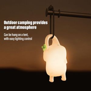 2025 New Elephant LED Night <b>Light</b> Soft Silicone Warm White Baby <b>Sleeping</b> Lamp Eye Protection for Kids Home Use Gift - Product Image 5