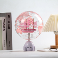 Globo terráqueo mundial con rotación Bluetooth
