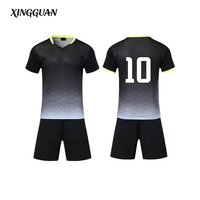 Uniformes de Fútbol Transpirables de Secado Rápido Personalizados OEM ODM para Hombre, Conjuntos de Camisetas de Fútbol para Entrenamiento Deportivo, Nombre del Equipo para Adultos