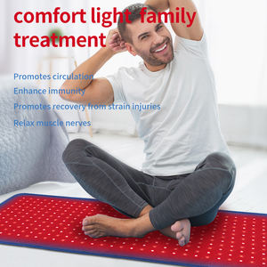 Luce rossa senza fili perline 360 tutto il corpo luce riscaldata terapia fisica lampada massaggio supporto lombare coperta elettrica - Product Image 4