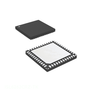 48 VFQFN Exposed Pad ISL6262CRZ-TK Componentes de circuito electrónico de gestión de energía (PMIC) BOM IC En stock - Product Image 1