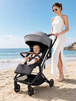 Poussette Bébé Grande Taille avec Logo Personnalisé - Siège en Coton Doux Amovible et Pliable de Qualité Supérieure pour un Confort Optimal en Extérieur