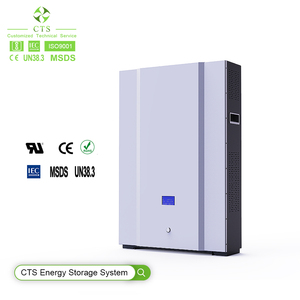 แบตเตอรี่ติดผนัง CTS 10kWh 51.2V 200Ah สำหรับเก็บพลังงานภายในบ้าน พร้อมระบบจัดการแบตเตอรี่อัจฉริยะ BMS CAN RS485 - Product Image 1