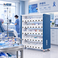 Système d'inventaire intelligent Pick-to-Light pour étagères de pesage en oncologie et chimiothérapie