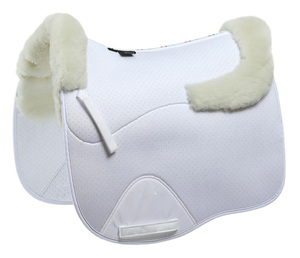 Couverture de selle équine de produits d'équitation de haute qualité avec fourrure Air-technologie antichoc laine Dressage carré tapis de selle - Product Image 5