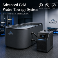 Baignoire à glace portable professionnelle pour la cryothérapie, 4 formes disponibles, certifiée CE REACH pour la récupération musculaire