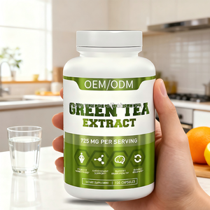 Экстракт зеленого чая OEM ODM, 725 мг - 120 капсул, пищевая добавка для поддержки когнитивных функций, травяная добавка - Product Image 6