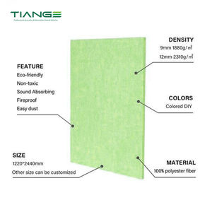 12Mm insonorizado <span class=keywords><strong>a</strong></span> <span class=keywords><strong>prueba</strong></span> <span class=keywords><strong>de</strong></span> <span class=keywords><strong>fuego</strong></span> ignífugo <span class=keywords><strong>de</strong></span> alta densidad buena acústica CE PET fibra <span class=keywords><strong>de</strong></span> poliéster fieltro paneles acústicos Placa <span class=keywords><strong>de</strong></span> fieltro - Product Image 5