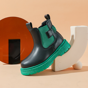 Botas para Niños con Cierre, Botas de Tobillo a la Moda para Niñas, Estilo Británico, Nueva Llegada - Product Image 5